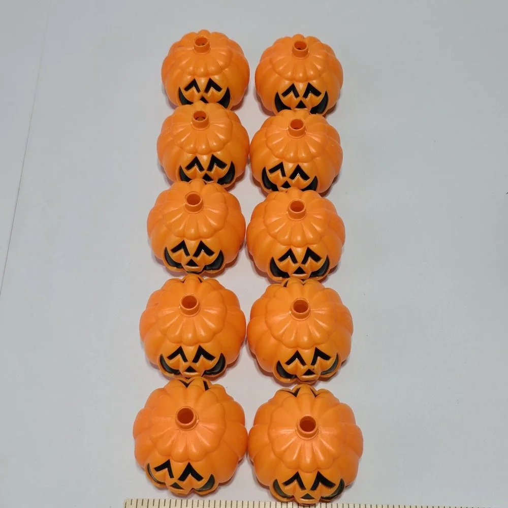 Pumpkin Blow Mold String Light Cover‎ Vintage Jack O Lantern Halloween